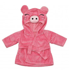 Халатик для куклы "Поросенок" M 6049 UA(Pink) для куклы 43-46 см