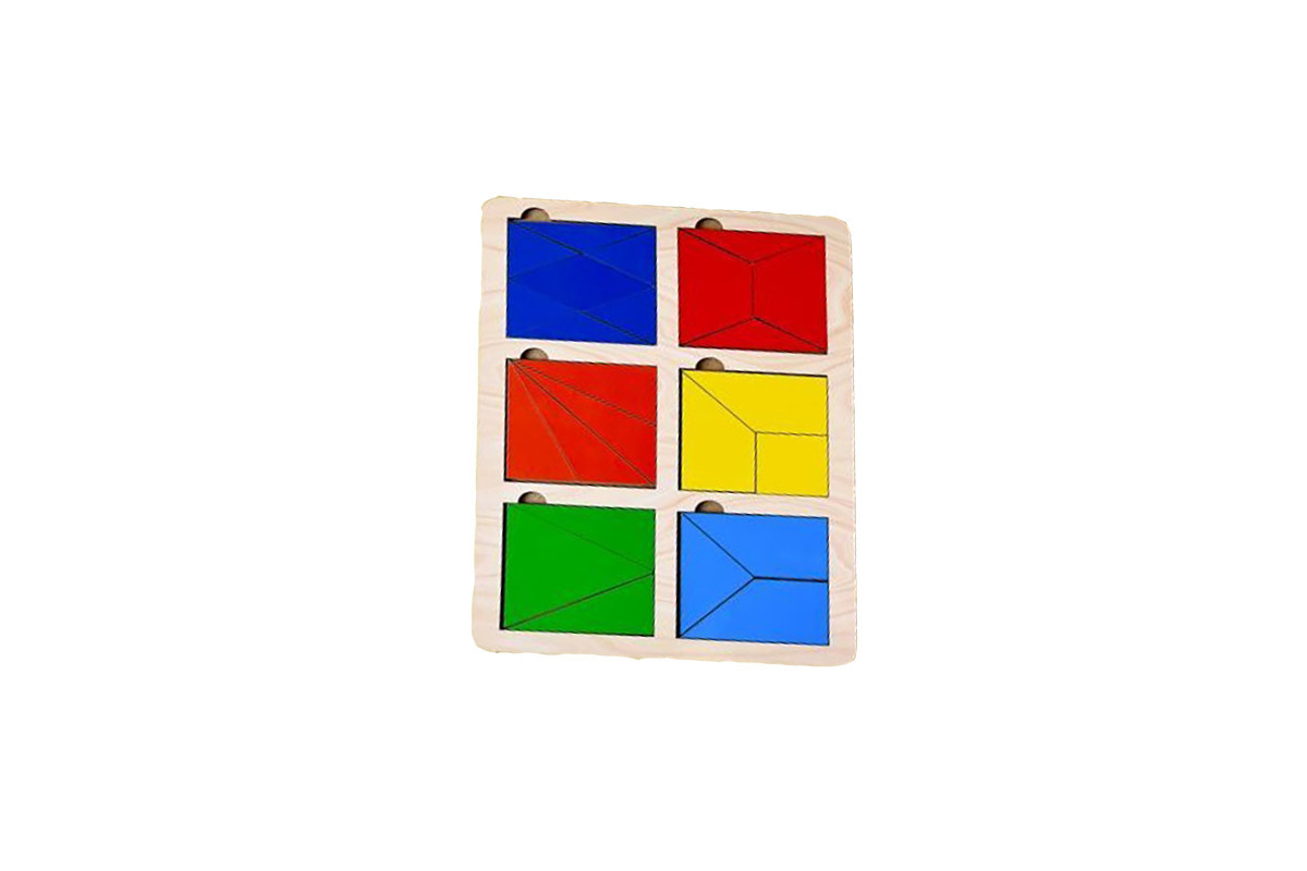 Вкладиші "Квадрати Нікітіна" (ПСД206) PSD206, 2 рівень