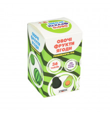 Розвивальна настільна гра «Овочі, фрукти, ягоди» 30772, 36 карток