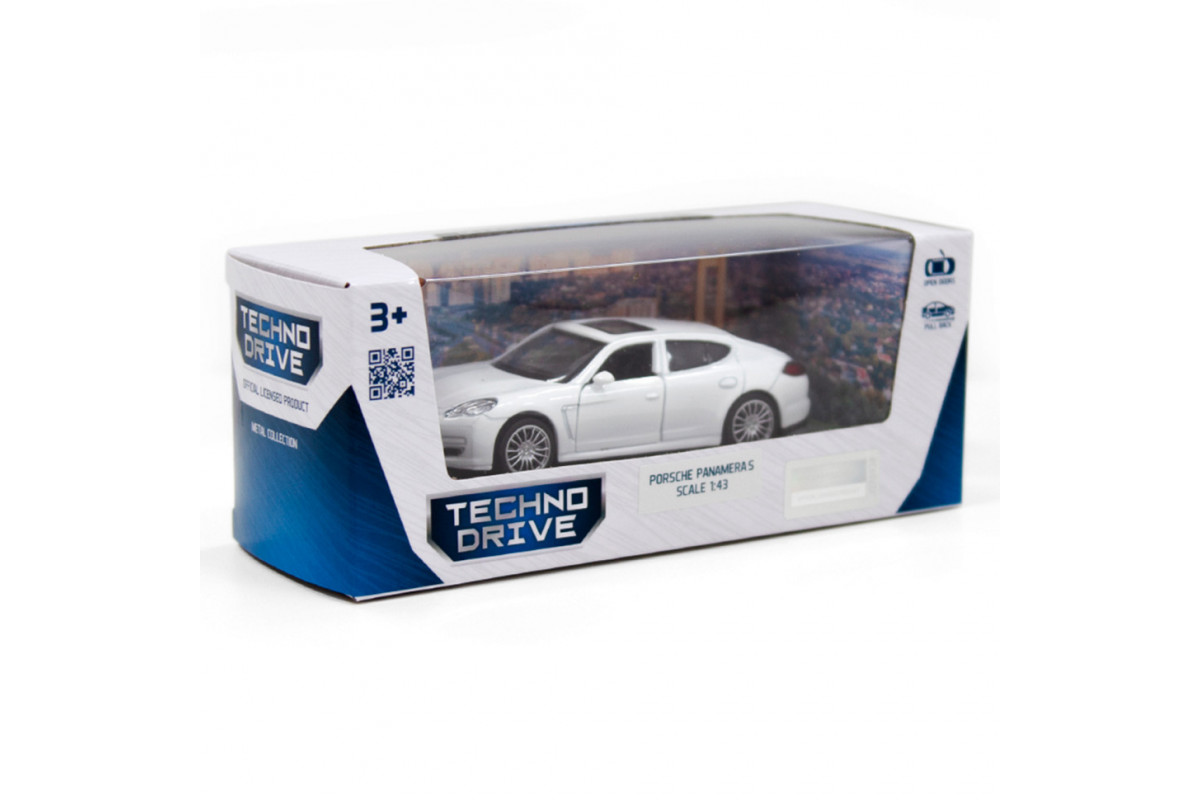 Детская автомодель PORSCHE PANAMERA S TechnoDrive 250254 белый