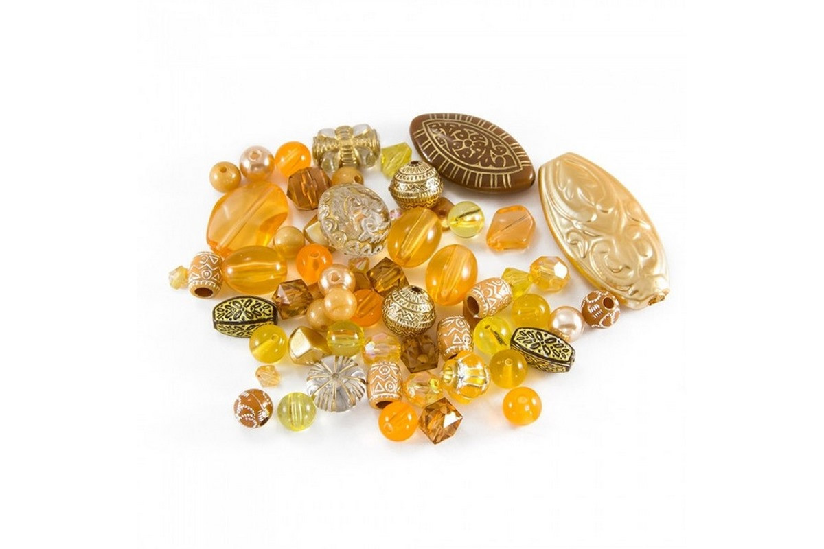 Декоративные бусинки для творчества Бомбей Dom Busin УТ100014223 в упаковке 135 шт