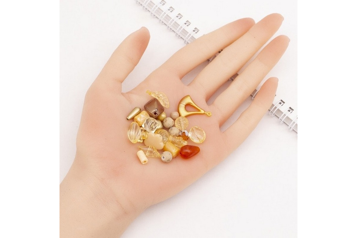 Декоративные бусинки для творчества Бомбей Dom Busin УТ100014223 в упаковке 135 шт