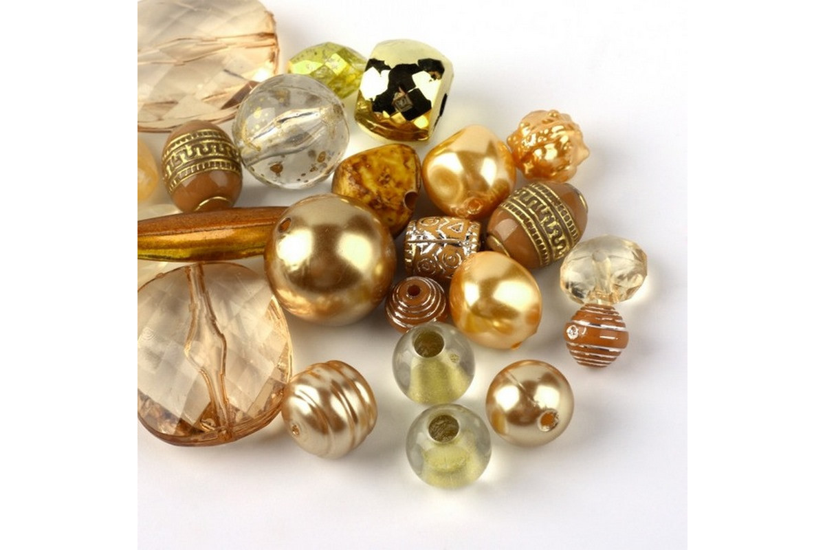 Декоративные бусинки для творчества Бомбей Dom Busin УТ100014223 в упаковке 135 шт