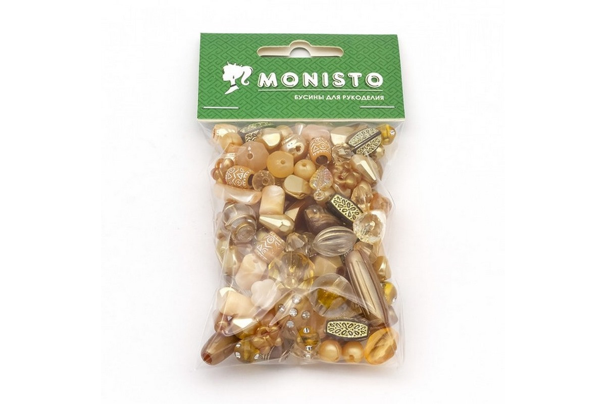 Декоративные бусинки для творчества Бомбей Dom Busin УТ100014223 в упаковке 135 шт