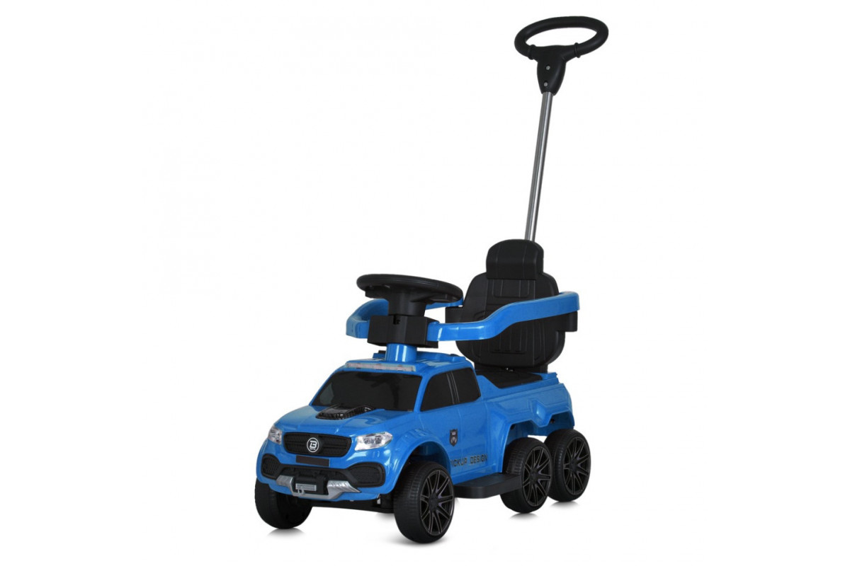 Дитяча Каталка-толокар M 5900EL-4 з батьківською ручкою