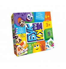 Детская развлекательная игра "Буквики" G-BU-01U на укр. языке