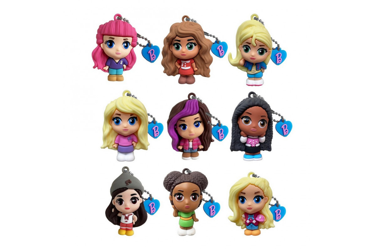 Фігурка-сюрприз на ланцюжку "Кращі подружки" Cool Things BR052 серії "Barbie"