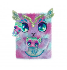 Большой пушистый блокнот 2 в 1 Лилия Nebulous Stars 12522 миниблокнот на спирали