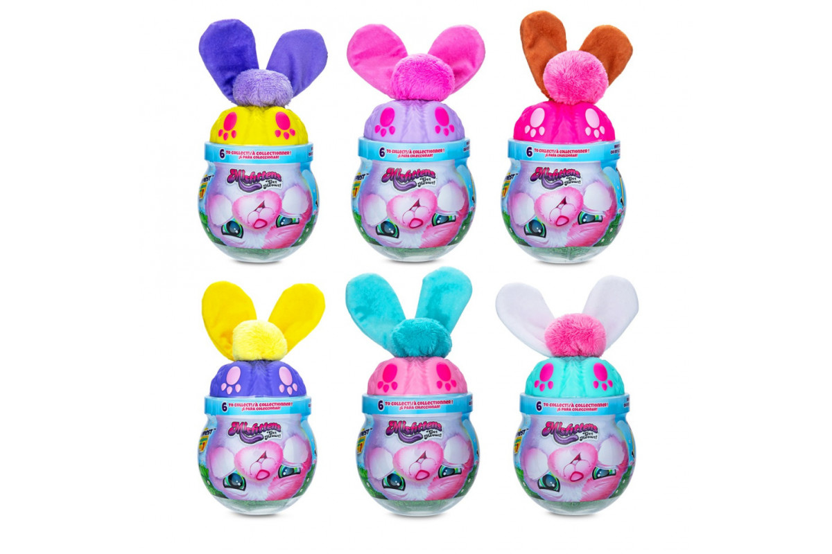 Мягкая игрушка Зайчик в банке W1 MISFITTENS 03965(W1) в ассортименте