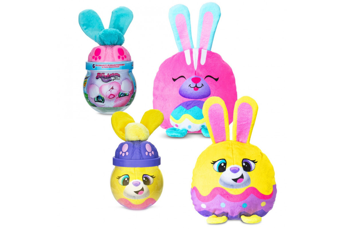 Мягкая игрушка Зайчик в банке W1 MISFITTENS 03965(W1) в ассортименте