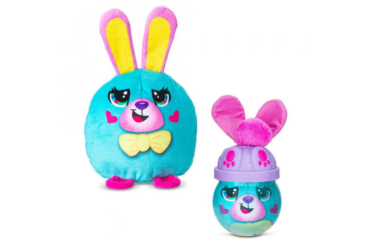 Мягкая игрушка Зайчик в банке W1 MISFITTENS 03965(W1) в ассортименте