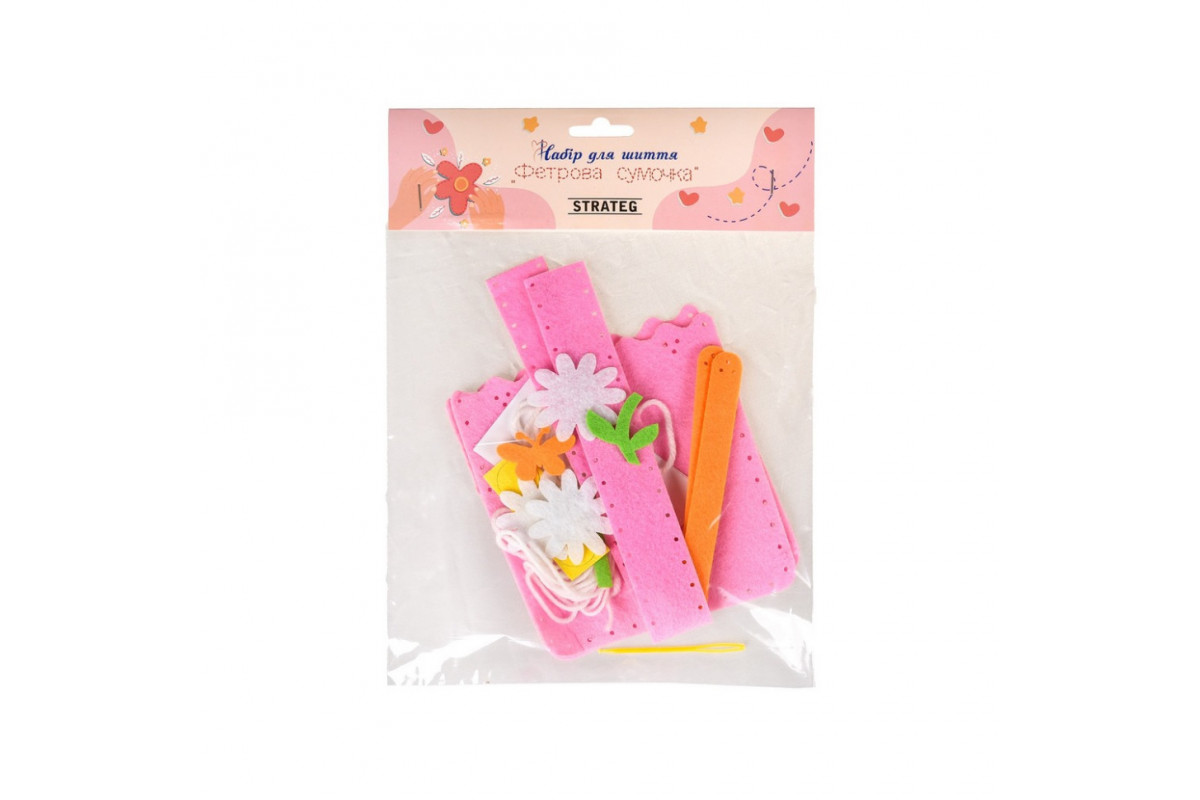 Набор для шитья Фетровая сумочка "Цветочная" 31032ST от 3 лет