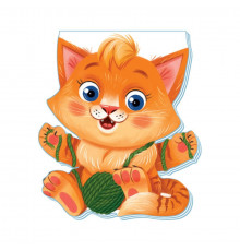 Детская книжка "Забавные лапки: Котик" Ранок 340013 на украинском языке