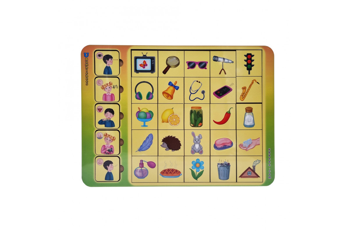 Развивающая игра Ассоциации "Органы чувств" (ПСД208) PSD208