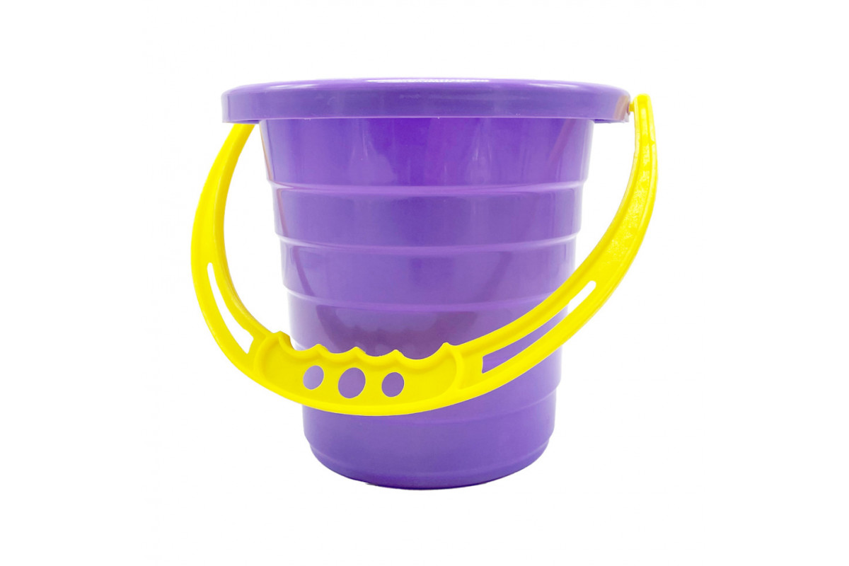 Дитяче відро для пісочниці "Середнє" S0009(Violet) фіолетовий 14 см
