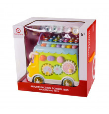 Ксилофон-сортер "Автобус" YL1033A вкладыши, ездит
