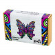 Фигурный деревянный пазл A4 Красочная Бабочка PuzA4-01723, 60 деталей