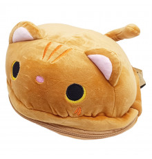 Рюкзак детский "Big CAT" FG231104050P, застежка-молния, 1 отделение, ушки Коричневый