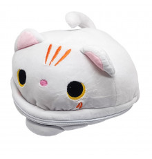 Рюкзак детский "Big CAT" FG231104050P, застежка-молния, 1 отделение, ушки Белый