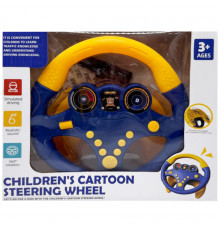 Детский игровой Автотренажер ME-166(Blue) звуки машины