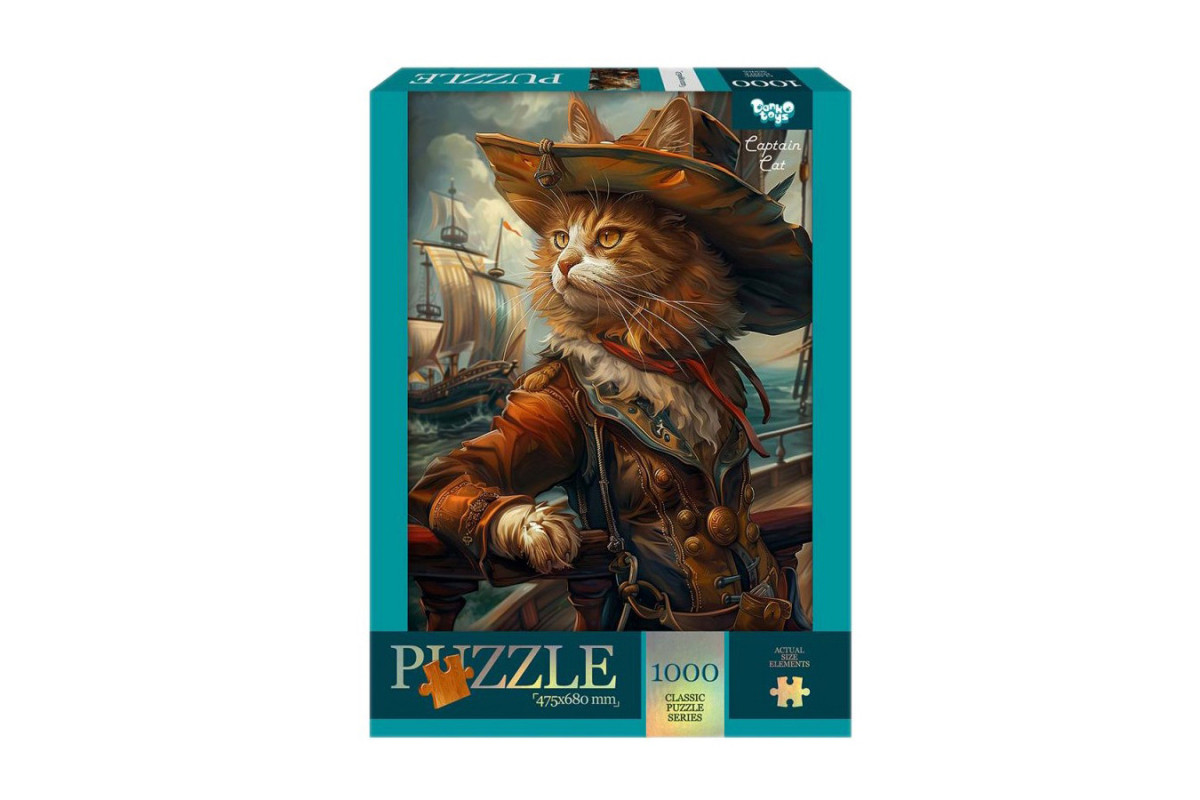 Пазл "Капітан кіт" C1000-13-04, 1000 елементів