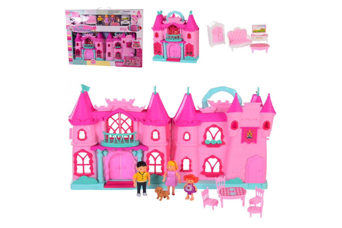 Детский игровой набор "Замок" Bambi 16830A со звуком и светом