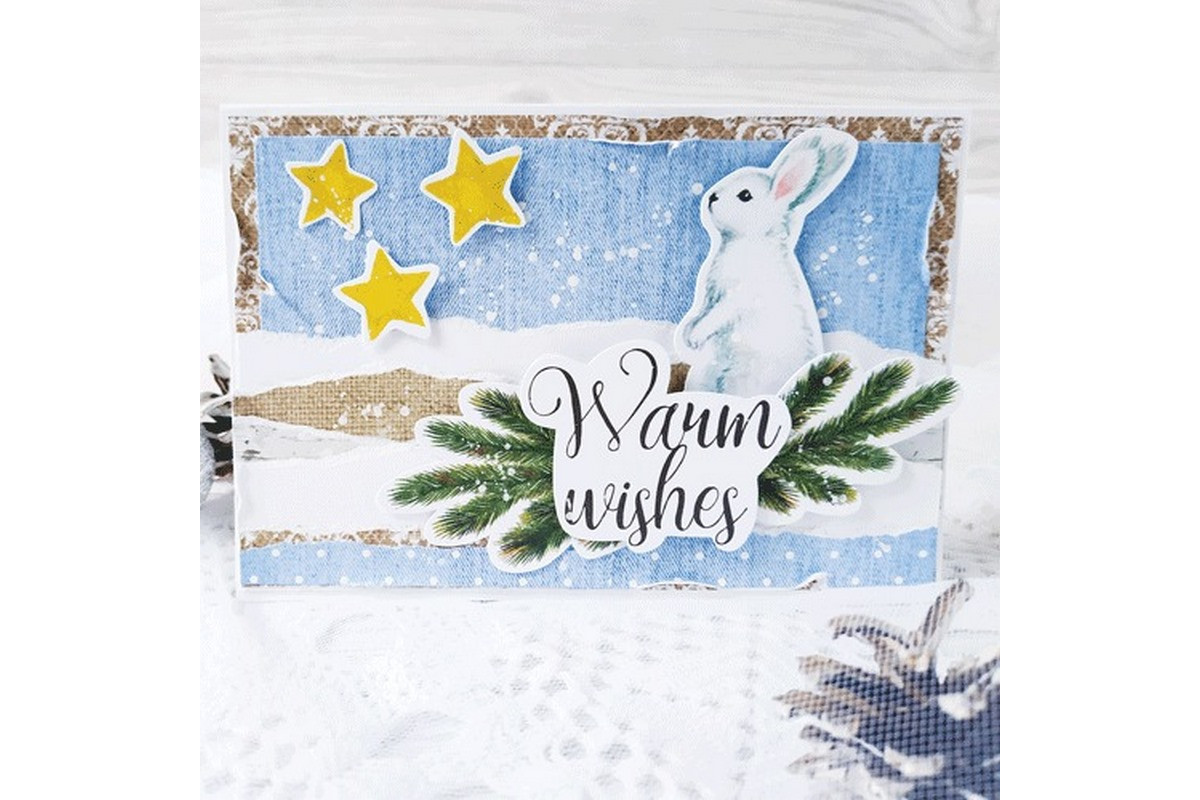 Набір для створення вітальних листівок "Новорічні побажання" FDGCK-001 в асортименті