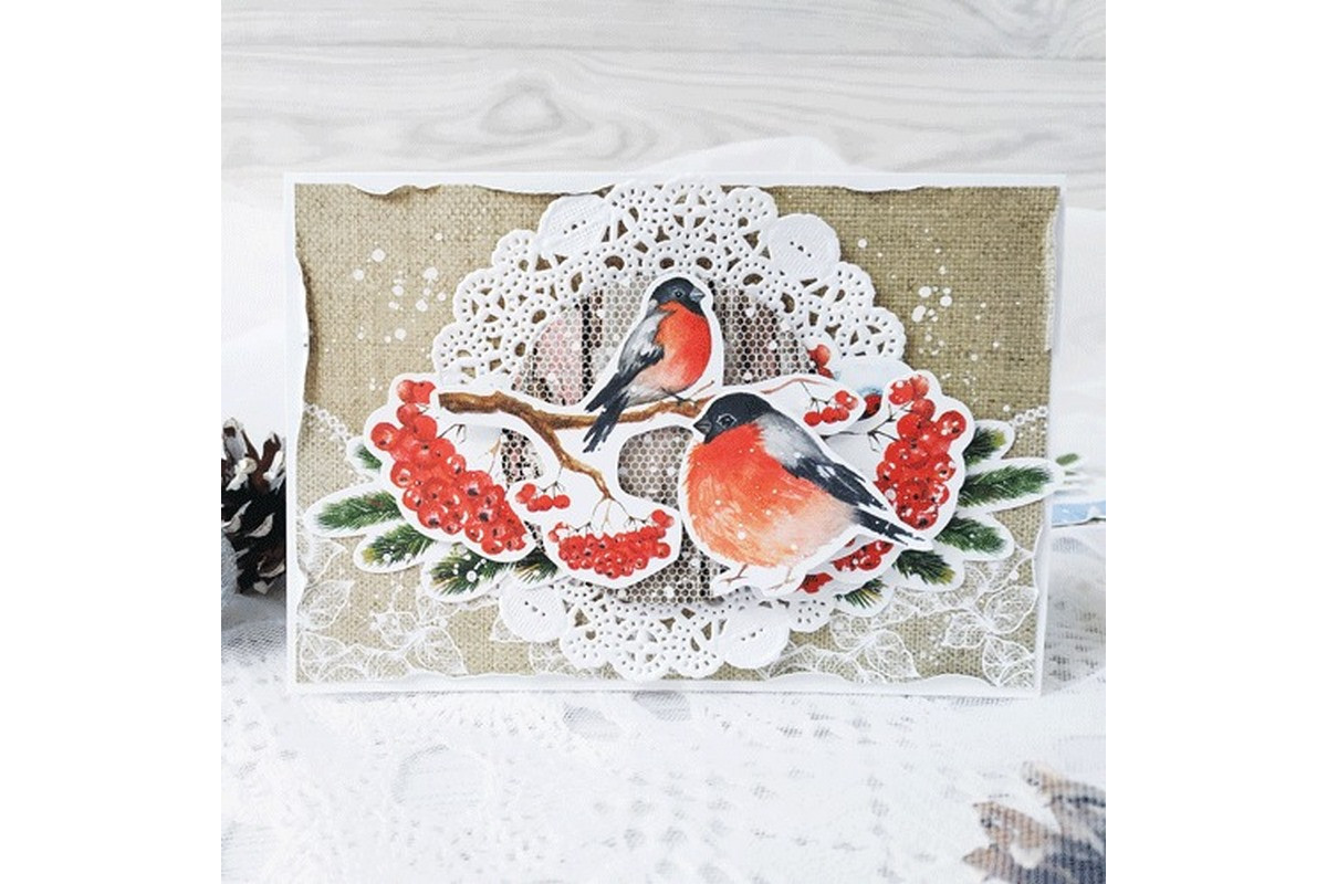 Набір для створення вітальних листівок "Новорічні побажання" FDGCK-001 в асортименті