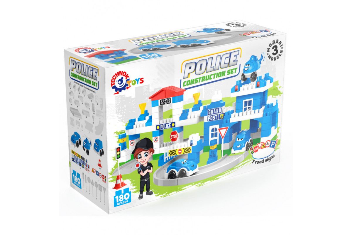 Игровой набор конструктор "Police" 8447TXK 180 деталей