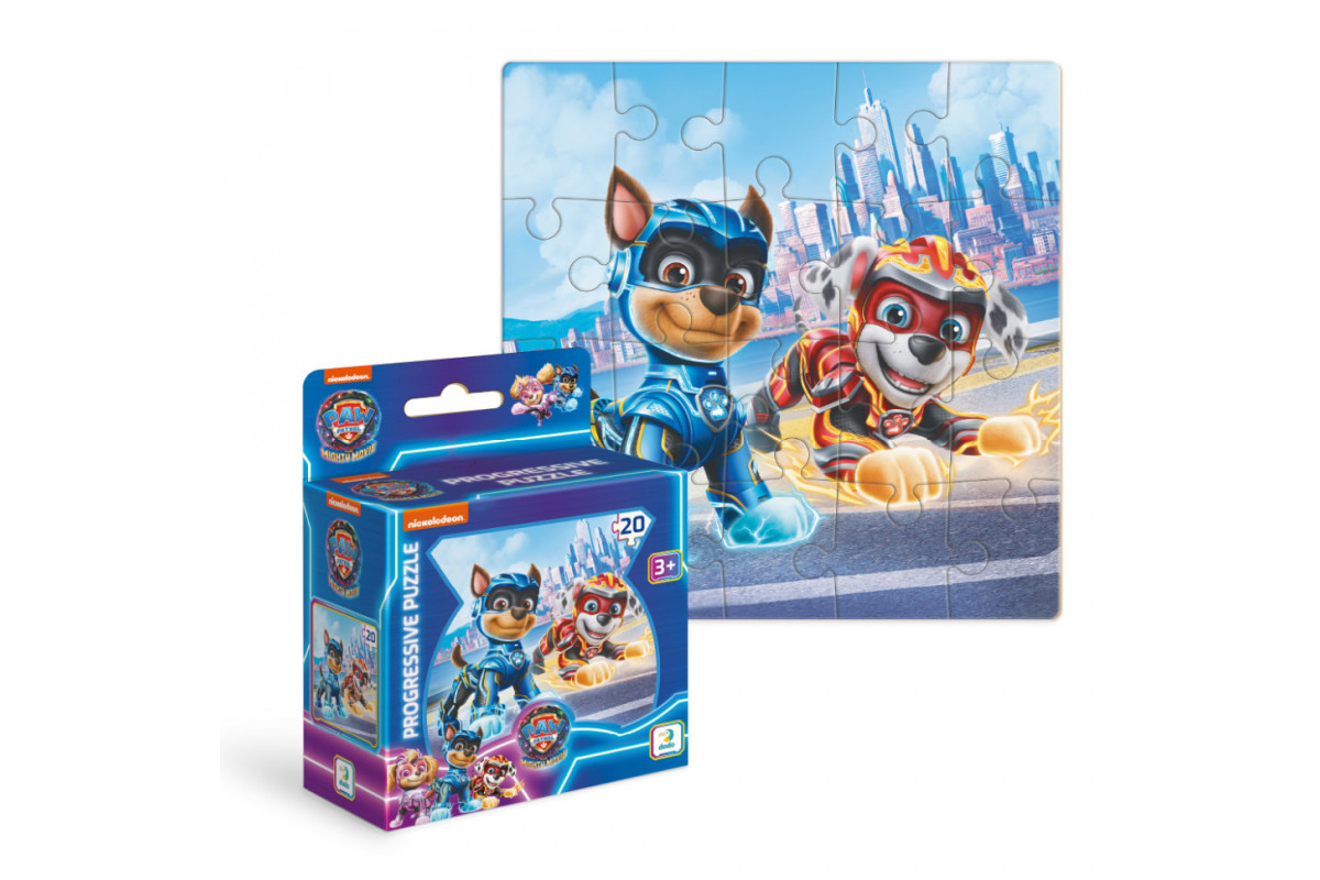 Пазл детский "Paw Patrol. Гонщик и Маршал" 200469, 20 элементов