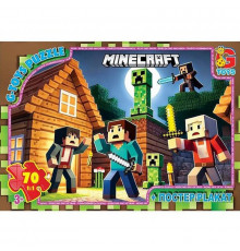 Детский пазл "Minecraft" MC799 плакат 70 элементов