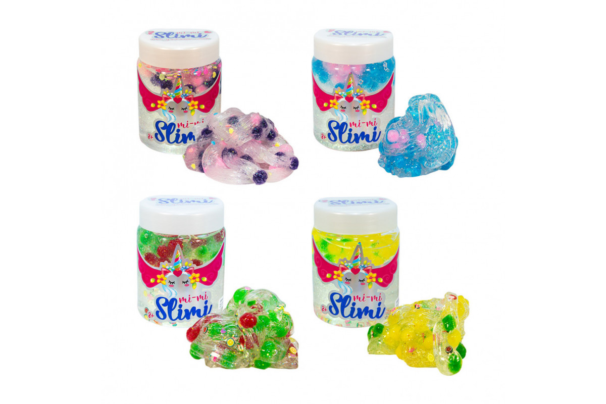Слайм "Mi-mi Slimi - з помпонами" 71815 (укр.) 0,250 кг