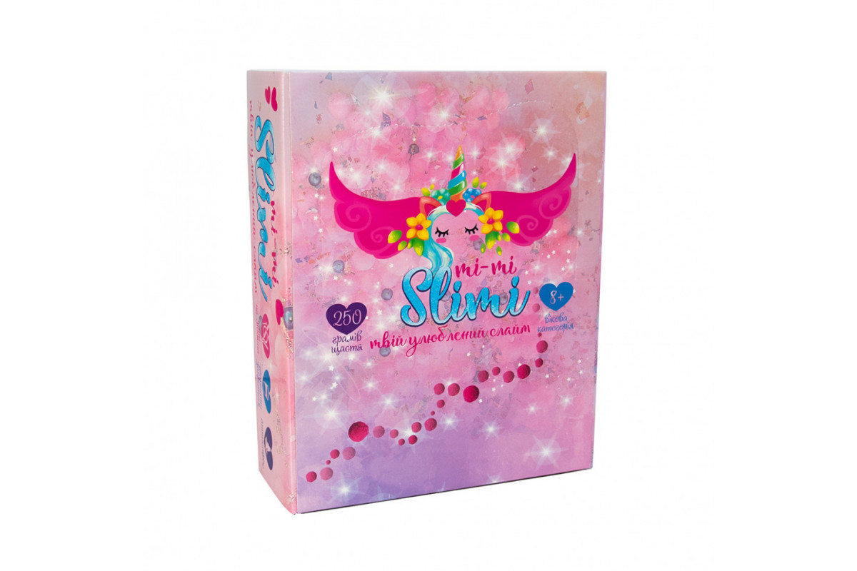 Слайм "Mi-mi Slimi - з помпонами" 71815 (укр.) 0,250 кг