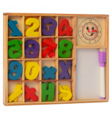 Развивающий набор первоклассника MD 1245 деревянный MD1245C