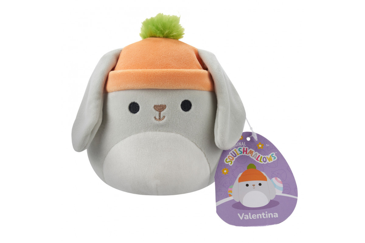 Мягкая игрушка Кролик Валентина Squishmallows SQER00905, 13 см
