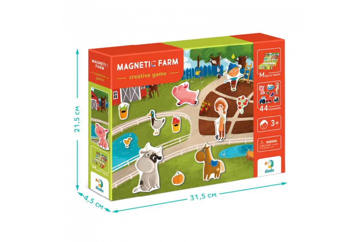 Развивающая магнитная игра "Ферма" DoDo 200206