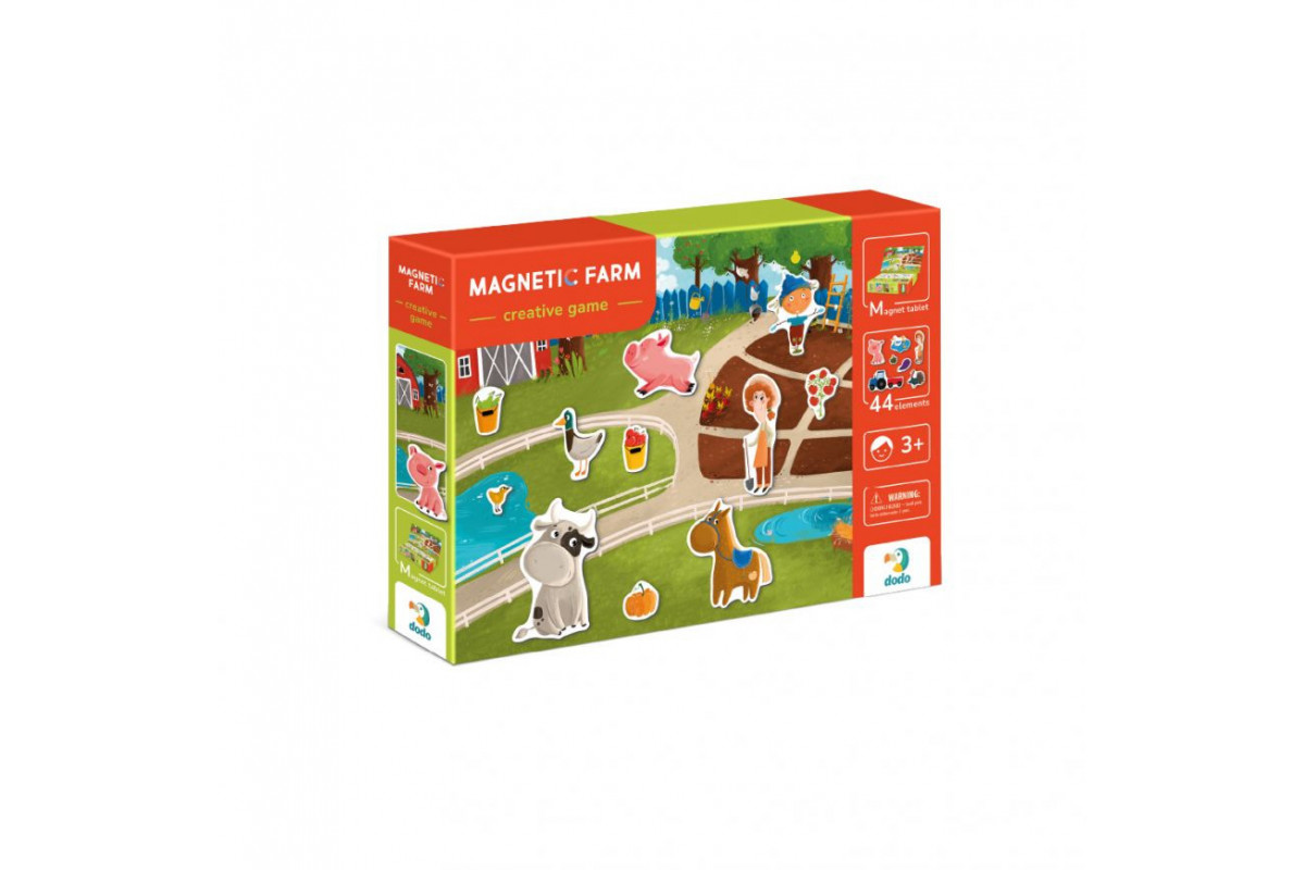 Развивающая магнитная игра "Ферма" DoDo 200206