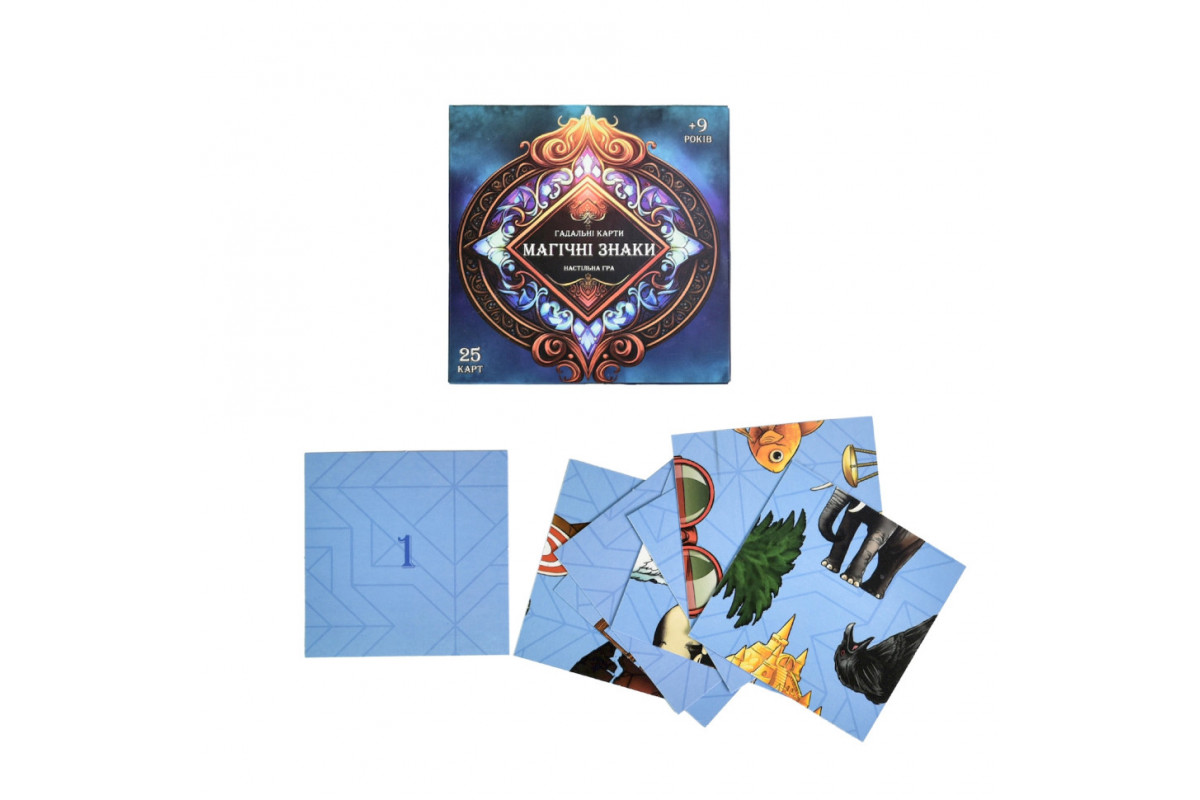 Гадальные карты "Магические знаки" 30389 на украинском языке