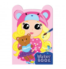Детская раскраска "Water Book Няшки" РМ-82-02, 6 листов