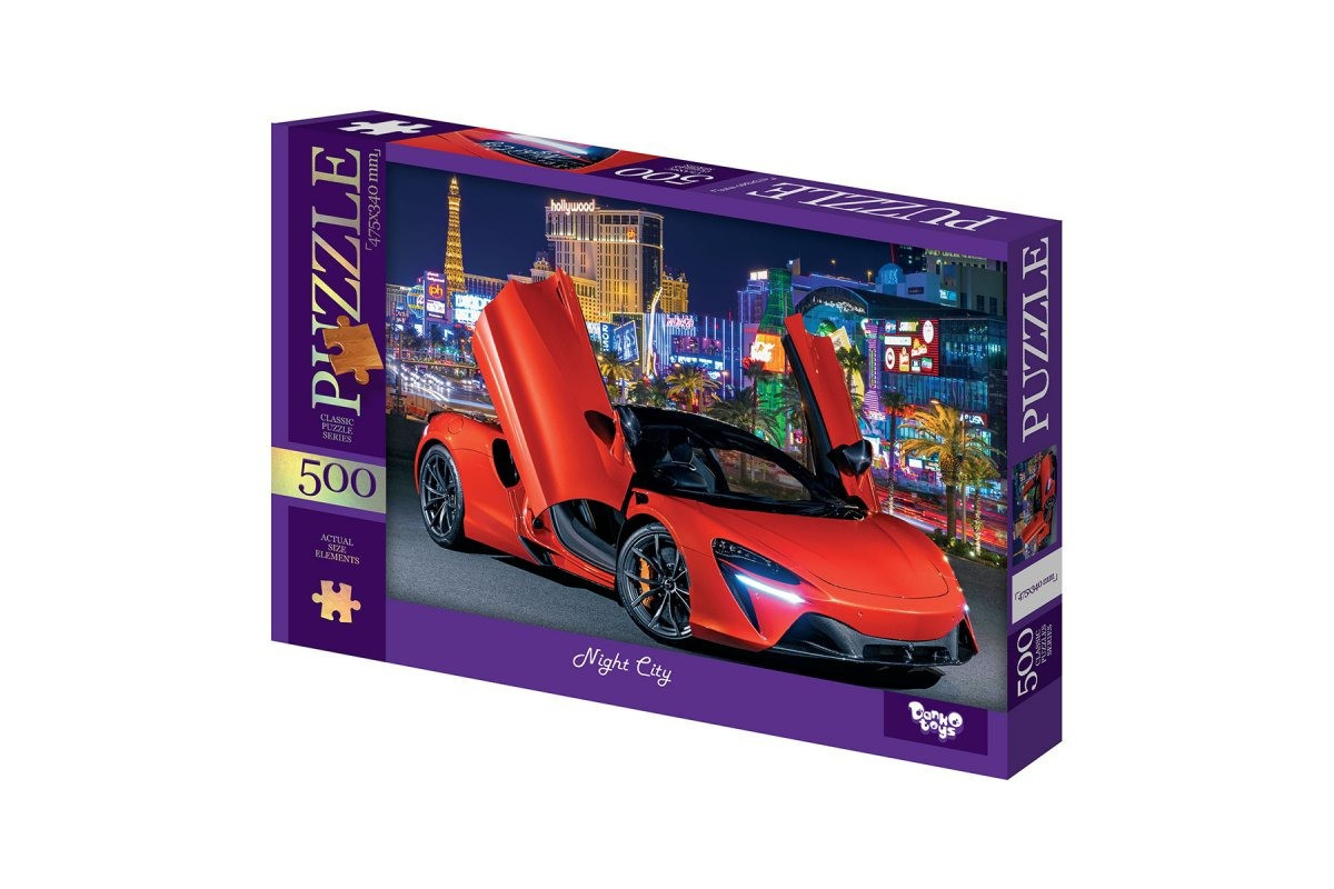 Пазли класичні "Нічне місто" C500-15-01, 500 елементів