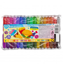 Набор для лепки с воздушным пластилином ТМ Lovin 34 цвета 70148
