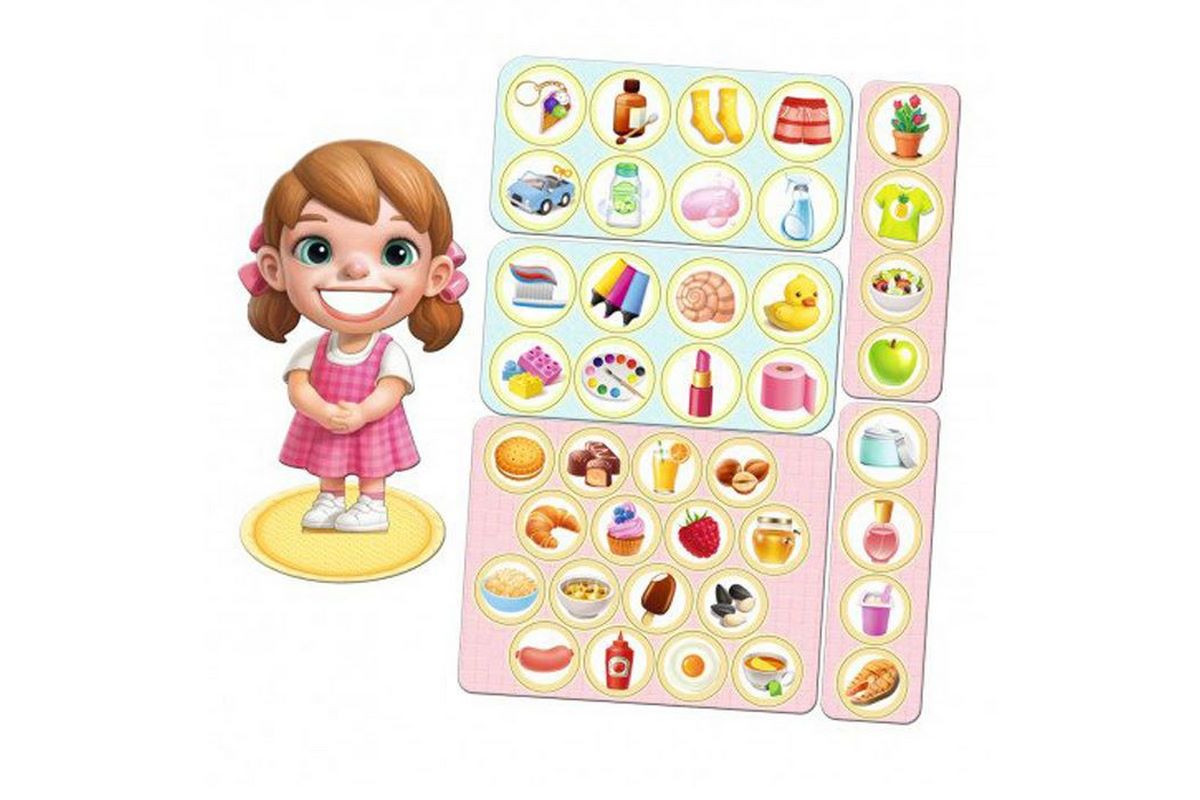 Деревянная настольная игра "Съедобное-несъедобное" Ubumblebees (ПСФ091) PSF091 сортер-комодик