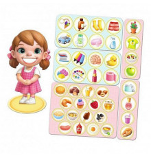 Деревянная настольная игра "Съедобное-несъедобное" Ubumblebees (ПСФ091) PSF091 сортер-комодик