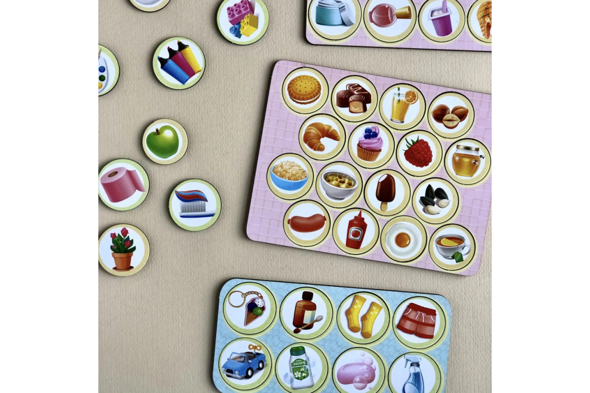 Деревянная настольная игра "Съедобное-несъедобное" Ubumblebees (ПСФ091) PSF091 сортер-комодик