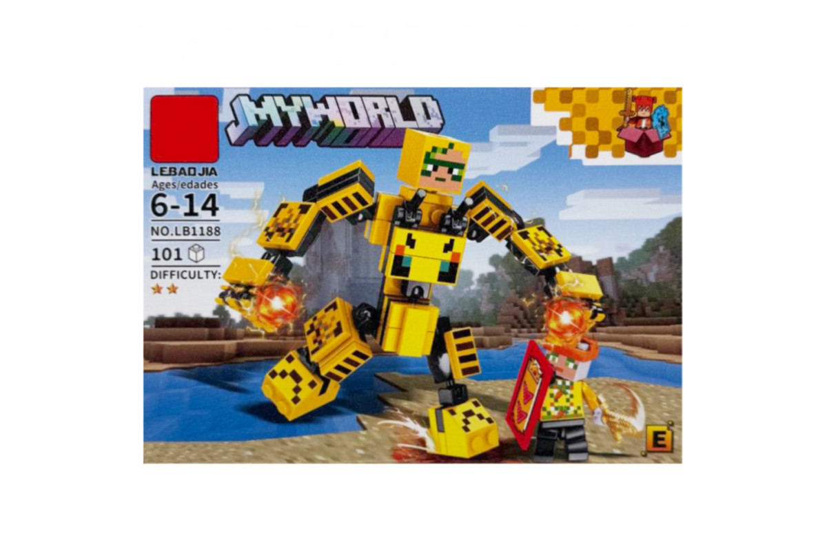 Детский конструктор "Minecraft" LB1188-E 101 деталь