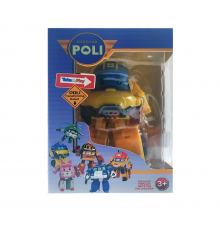 Игрушечный трансформер Робокар Поли 83168 робот+машинка Желтый