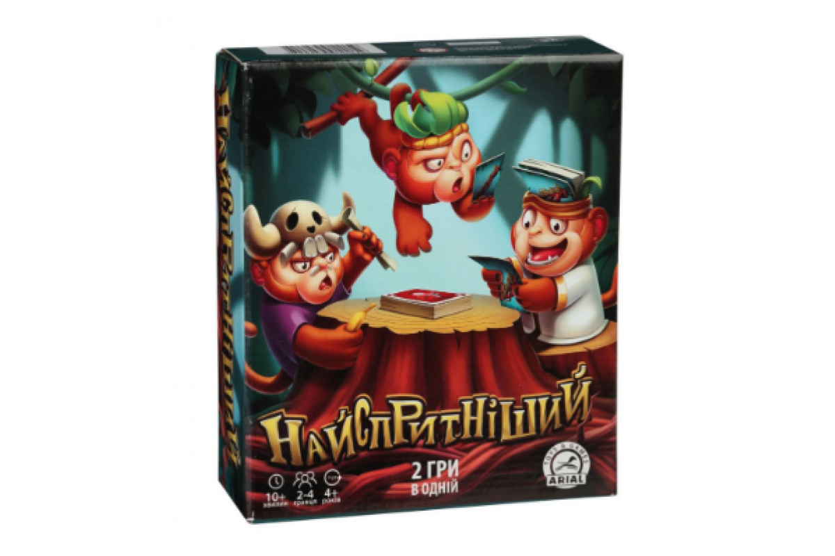Настольная игра Самый ловкий Arial 911159 на укр. языке