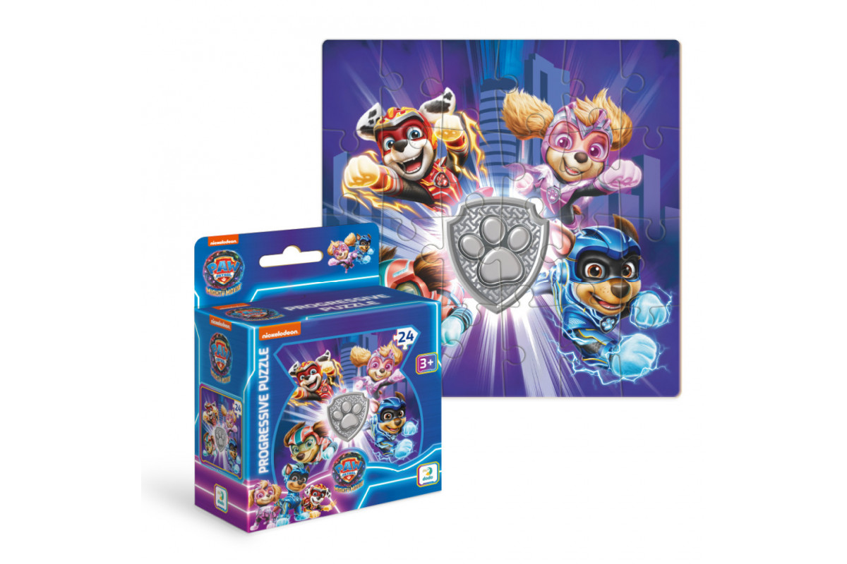 Пазл детский "Paw Patrol. Могучие герои" 200470, 24 элемента