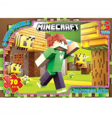 Детский пазл "Minecraft" MC800 плакат 70 элементов