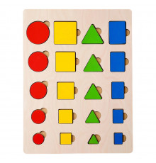 Геометрические вкладыши "Размеры" (ПСД210) PSD210